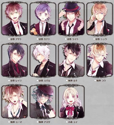 how old are the characters in diabolik lovers